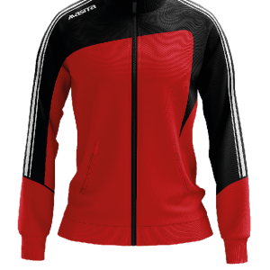 Masita Forza Collection Trainingjacke Ladies Schwarz Rot